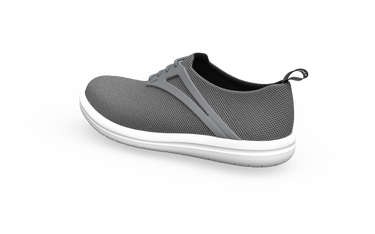 Gray on White